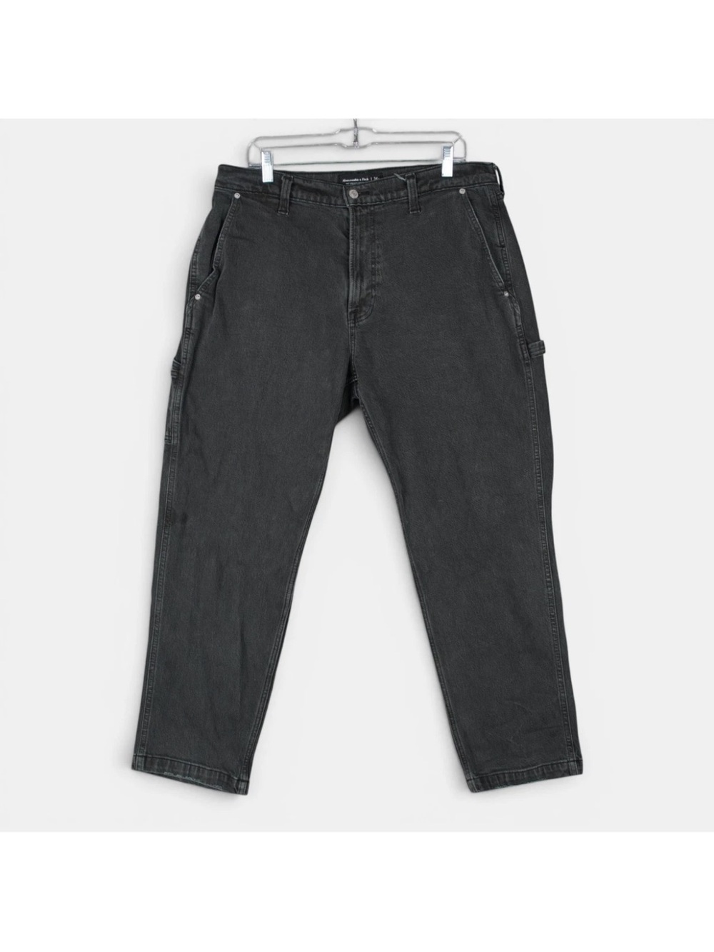 Abercrombie & Fitch  Vintage Stretch Athletic Loose Carpenter Jeans Mens 34x28